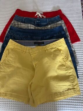 5‑Pair Women’s Shorts Bundle – Size 12 Tommy Hilfiger Westbound & More